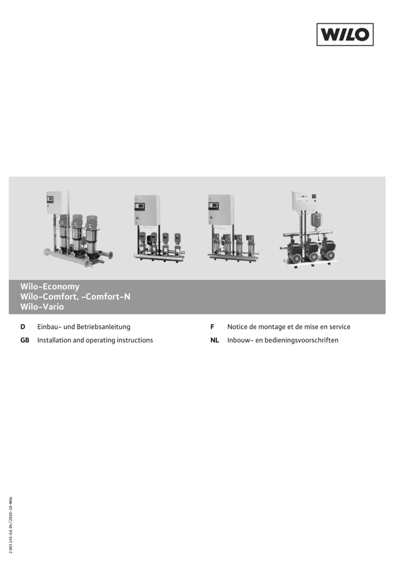 Wilo Economy User manual