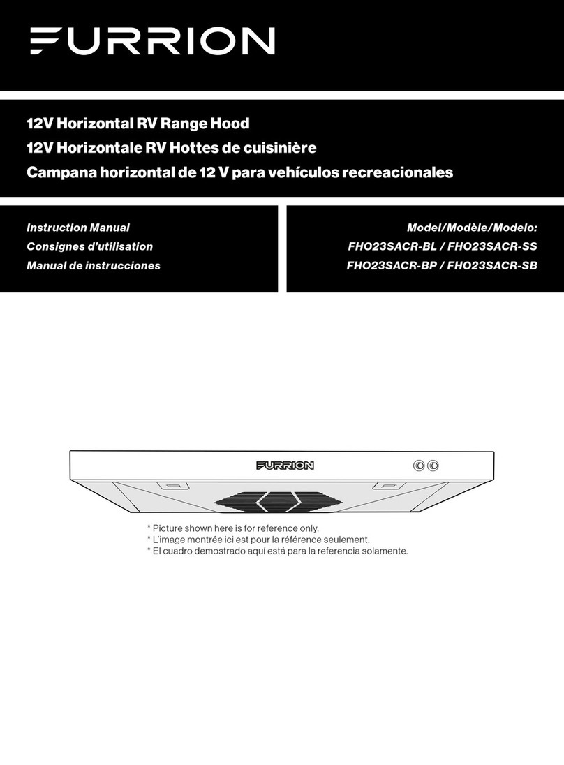 Furrion FHO23SACR-BL User manual