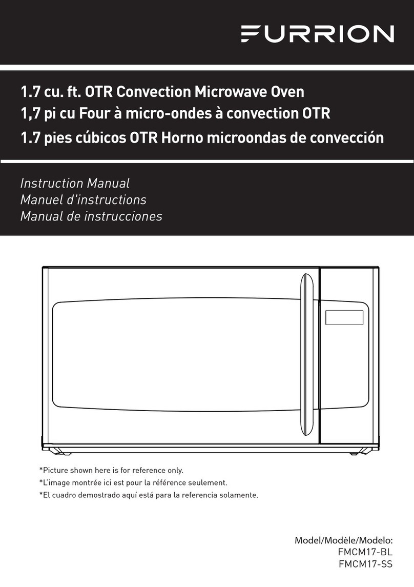 Furrion FMCM17-BL instruction manual