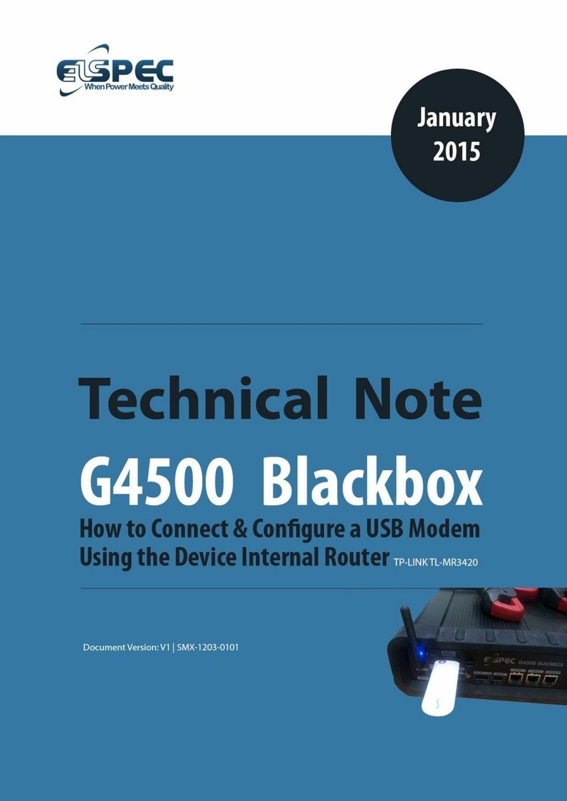 Elspec G4500 BlackBox Technical note