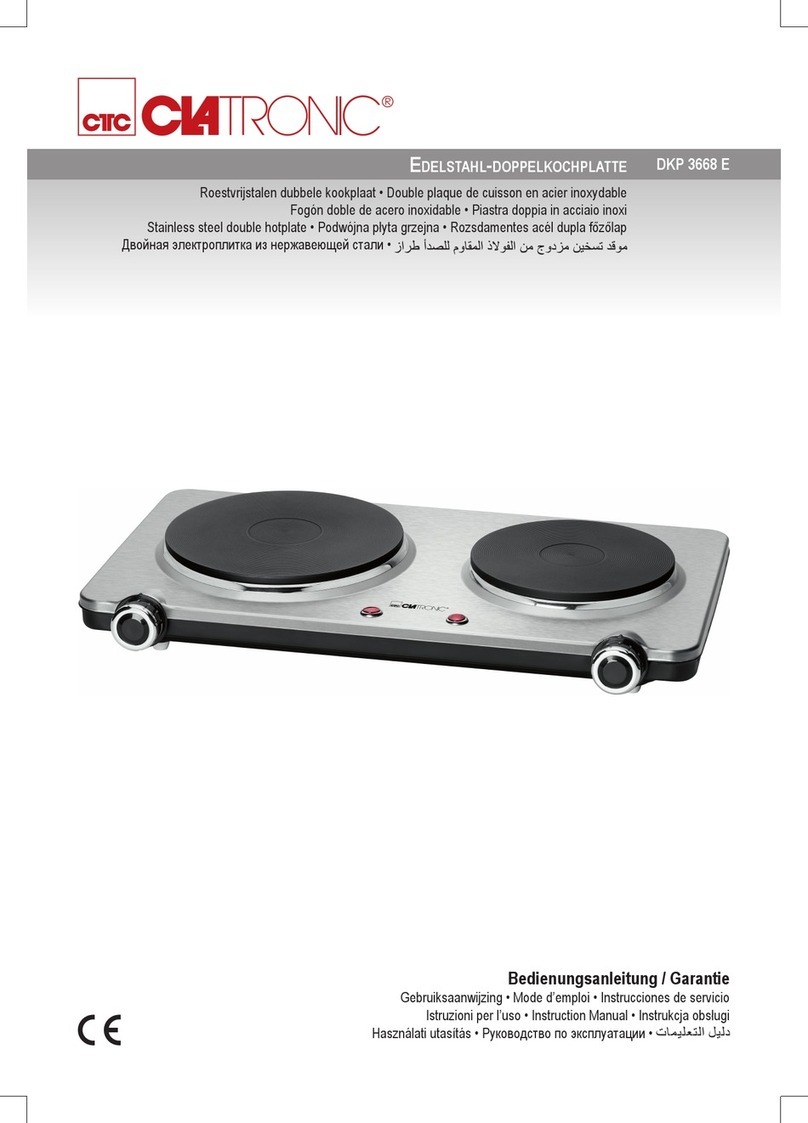 Clatronic DKP 3668 E instruction manual