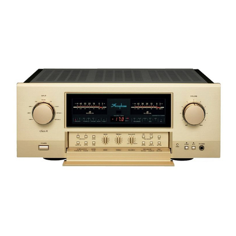 Accuphase E-600 User manual