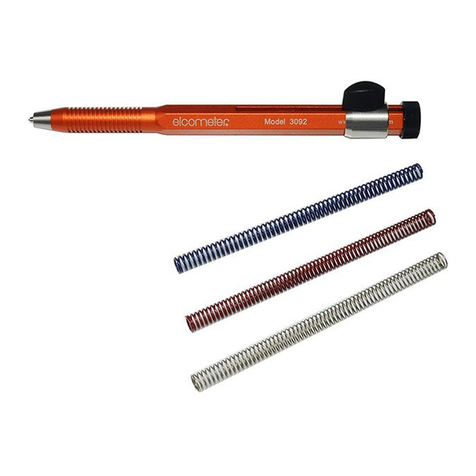 Elcometer 3092 operating instructions