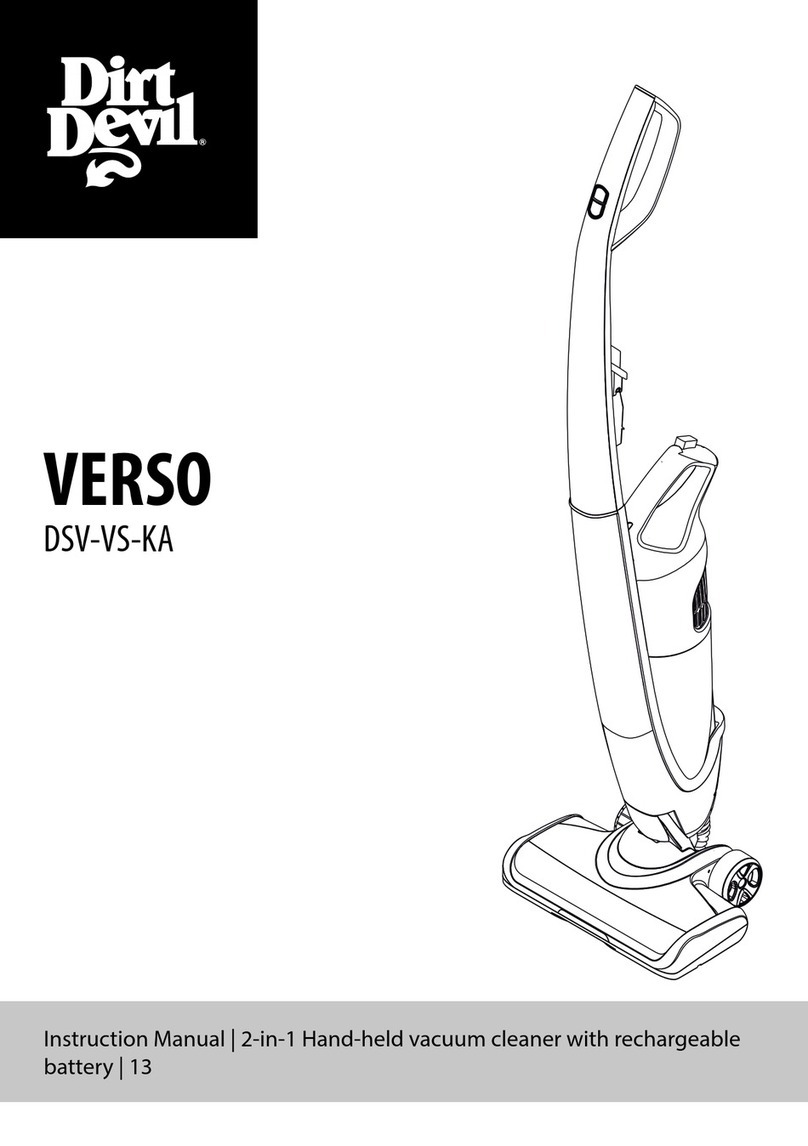 Dirt Devil VERSO DSV-VS-KA instruction manual