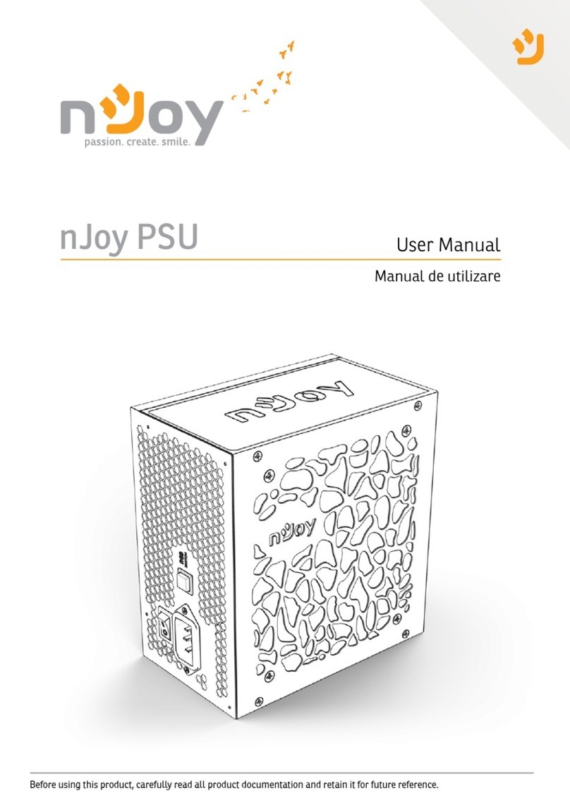 Njoy Freya Series user manual