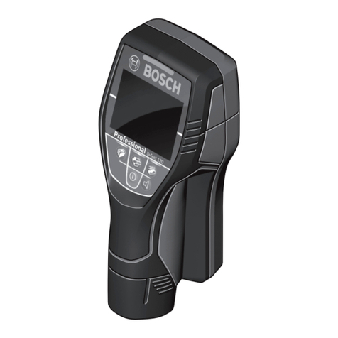 Bosch D-tect 120 Operating and safety instructions