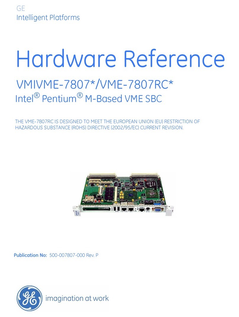 GE VMIVME-7807 Series Hardware reference