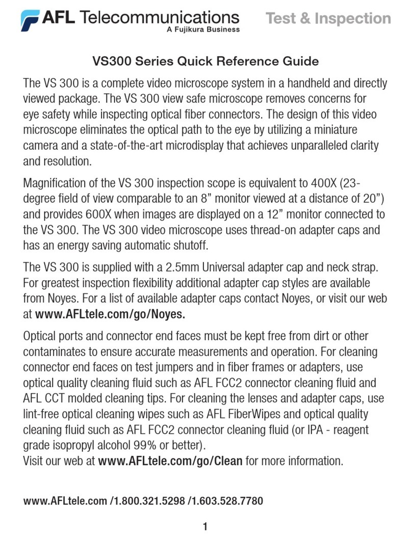 AFL VS300 Series User manual