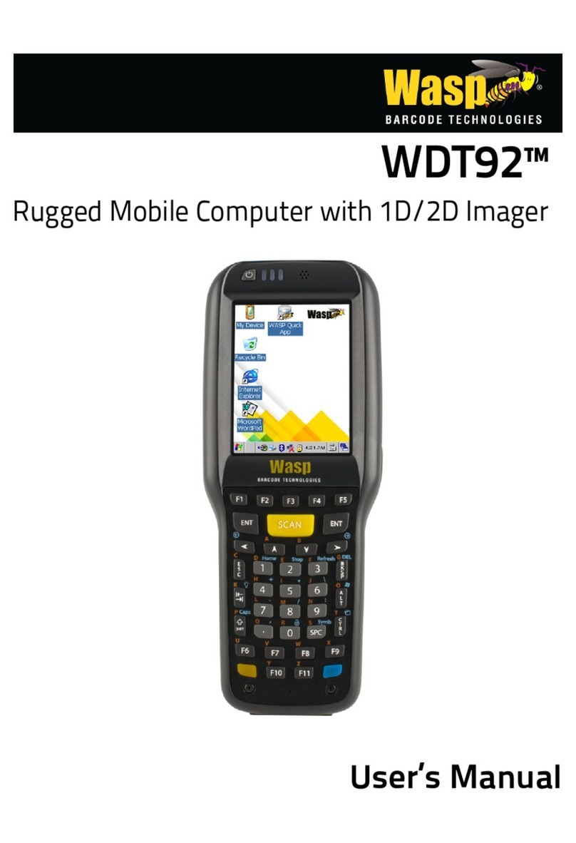Wasp WDT92 User manual Wasp WDT92 User manual