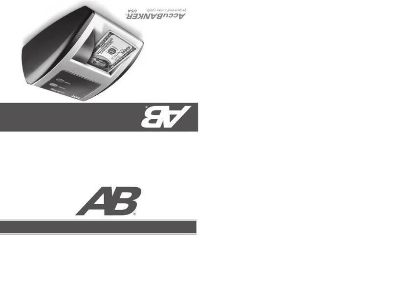 AccuBANKER D450 user guide