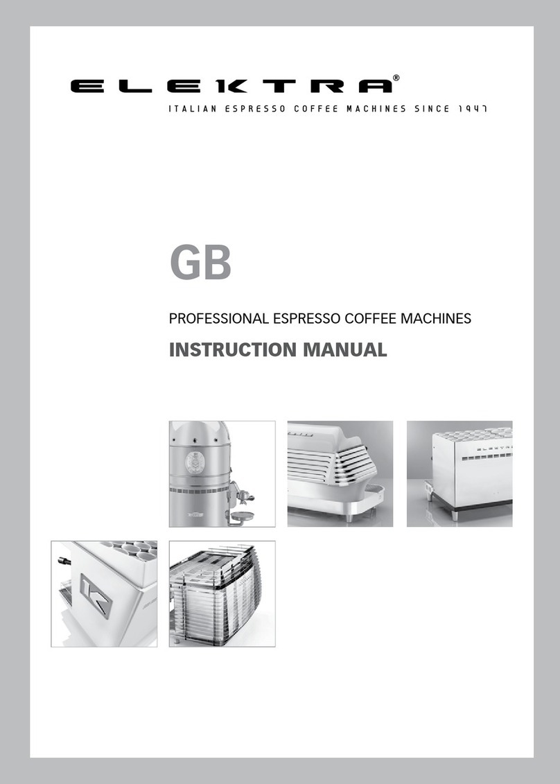 ELEKTRA Crema Caffe instruction manual