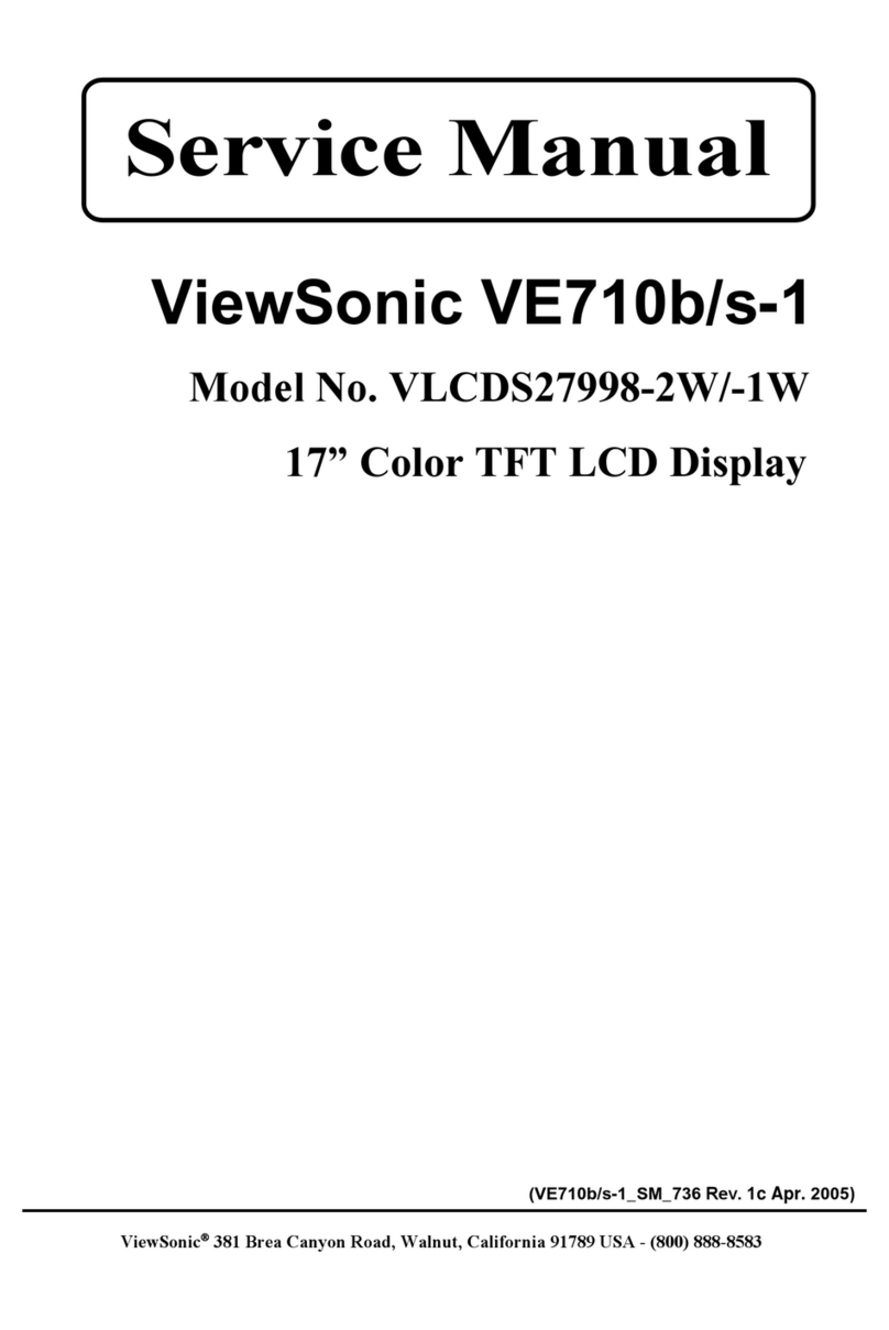 ViewSonic VE710b-1 User manual