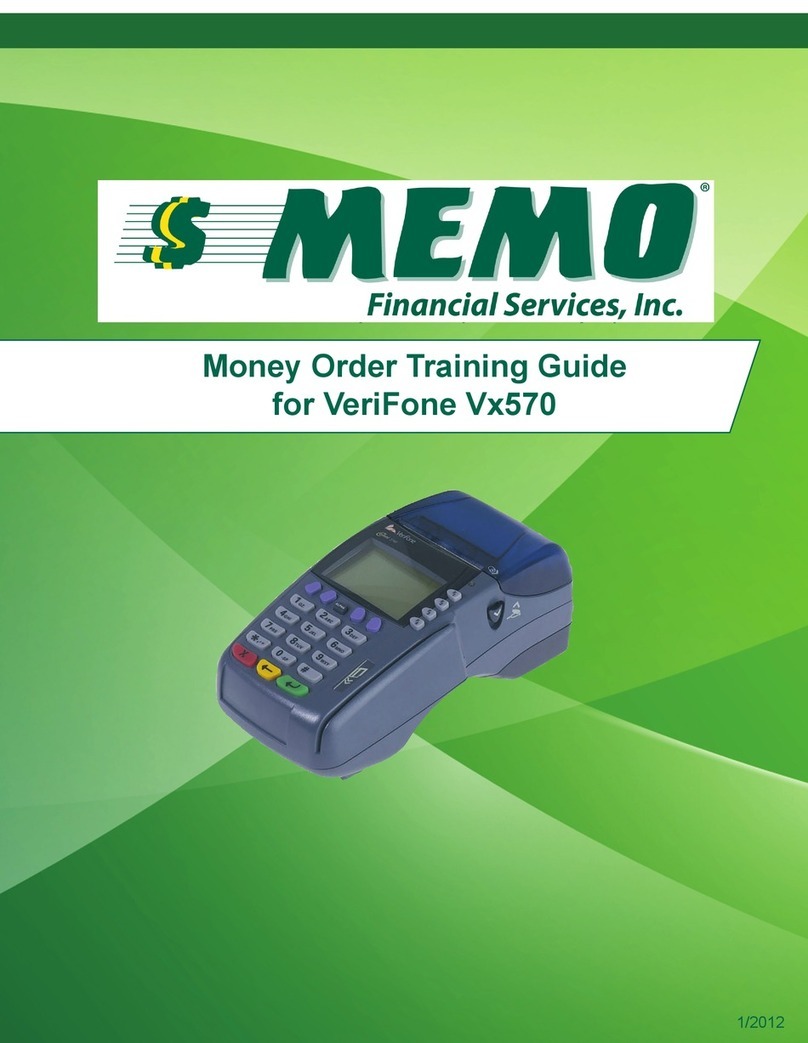 VeriFone Vx 570 Setup guide VeriFone Vx 570 Setup guide