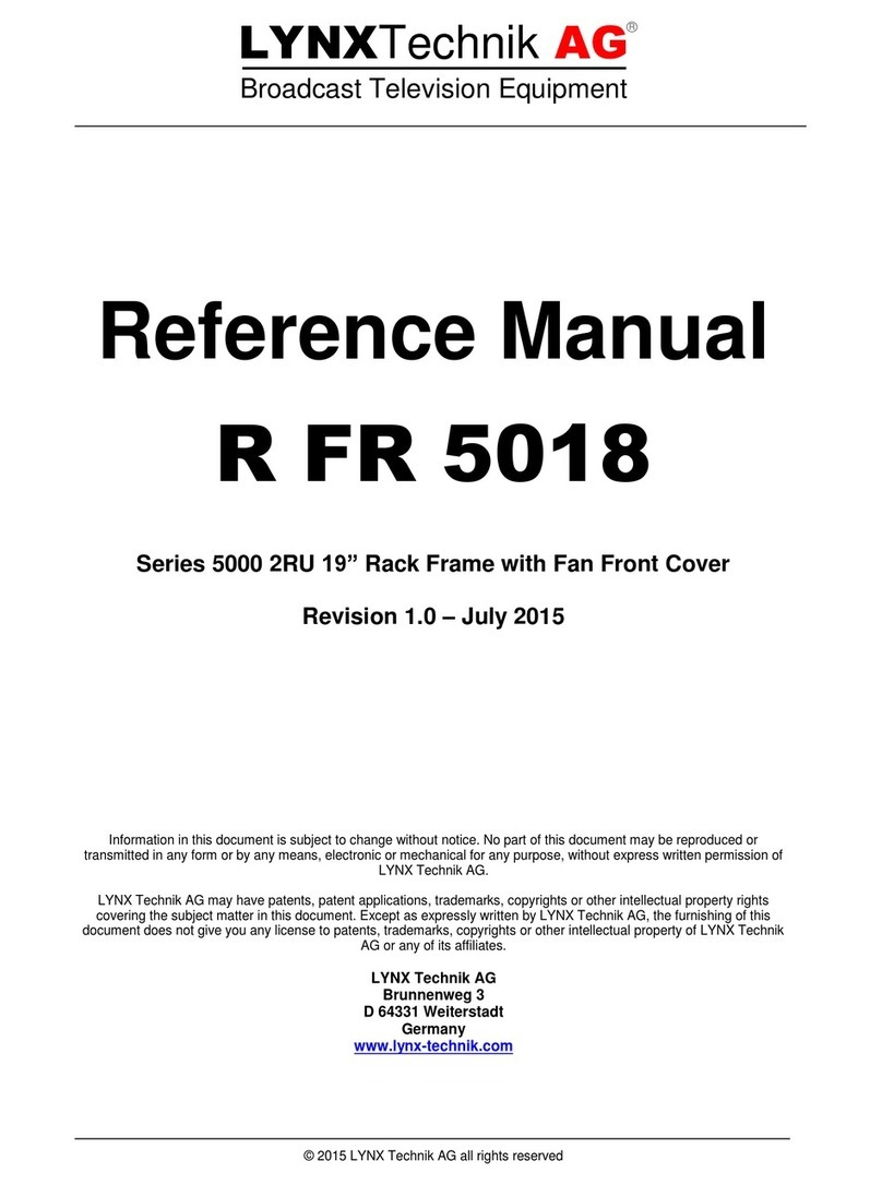 Lynx 5000 Series Reference manual