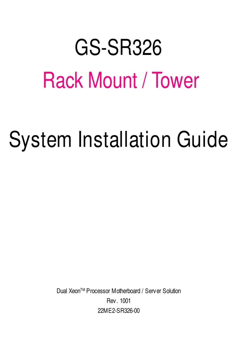 Gigabyte GS-SR326 User guide Gigabyte GS-SR326 User guide