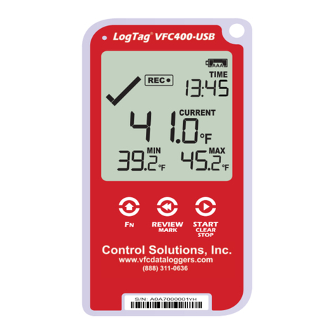 LogTag VFC400-USB quick start guide