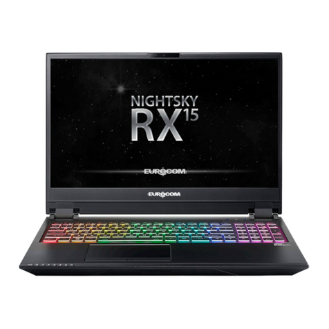 EUROCOM NIGHTSKY RX15 User manual