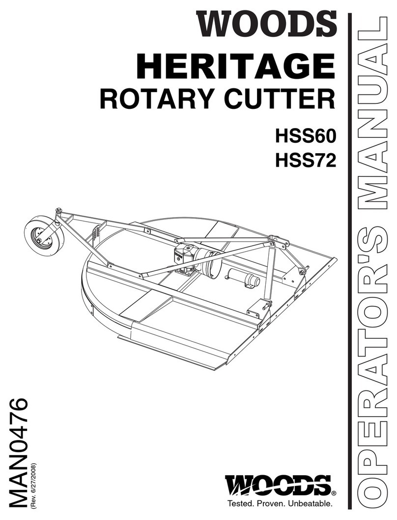 Woods HSS72 User manual