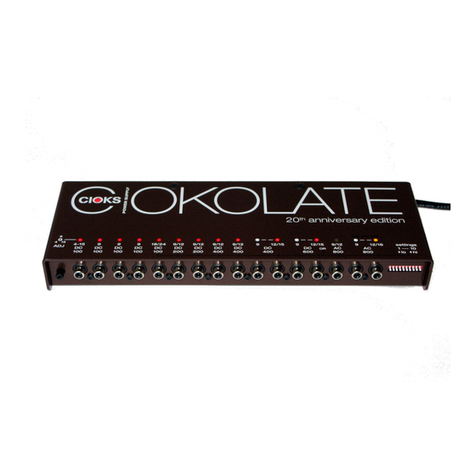CIOKS CIOKOLATE User manual CIOKS CIOKOLATE User manual