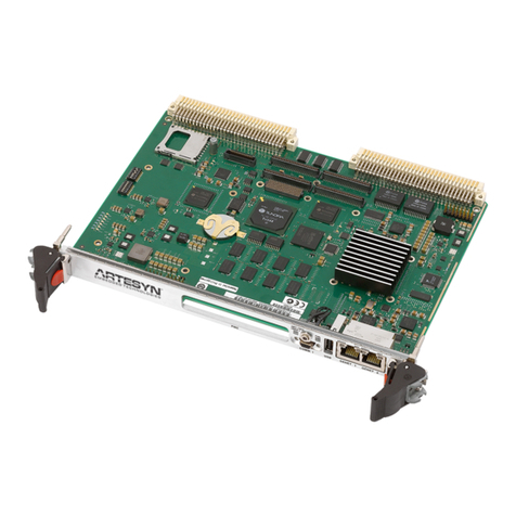 Artesyn MVME2500 Series Installation and use
