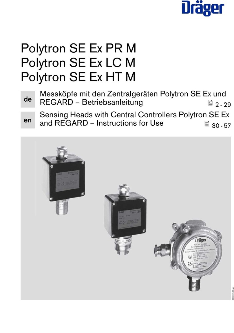 Dräger SE Ex PR M User manual Dräger SE Ex PR M User manual
