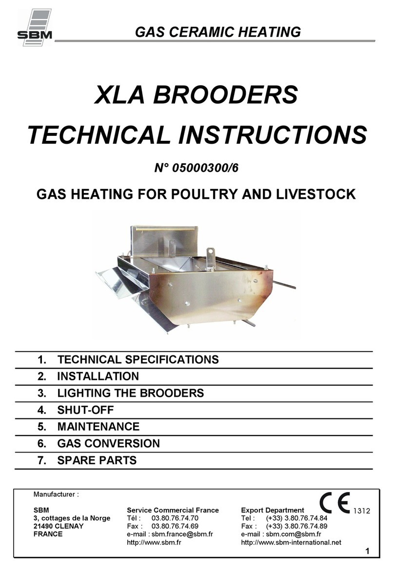 SBM 262 XLA Technical instructions