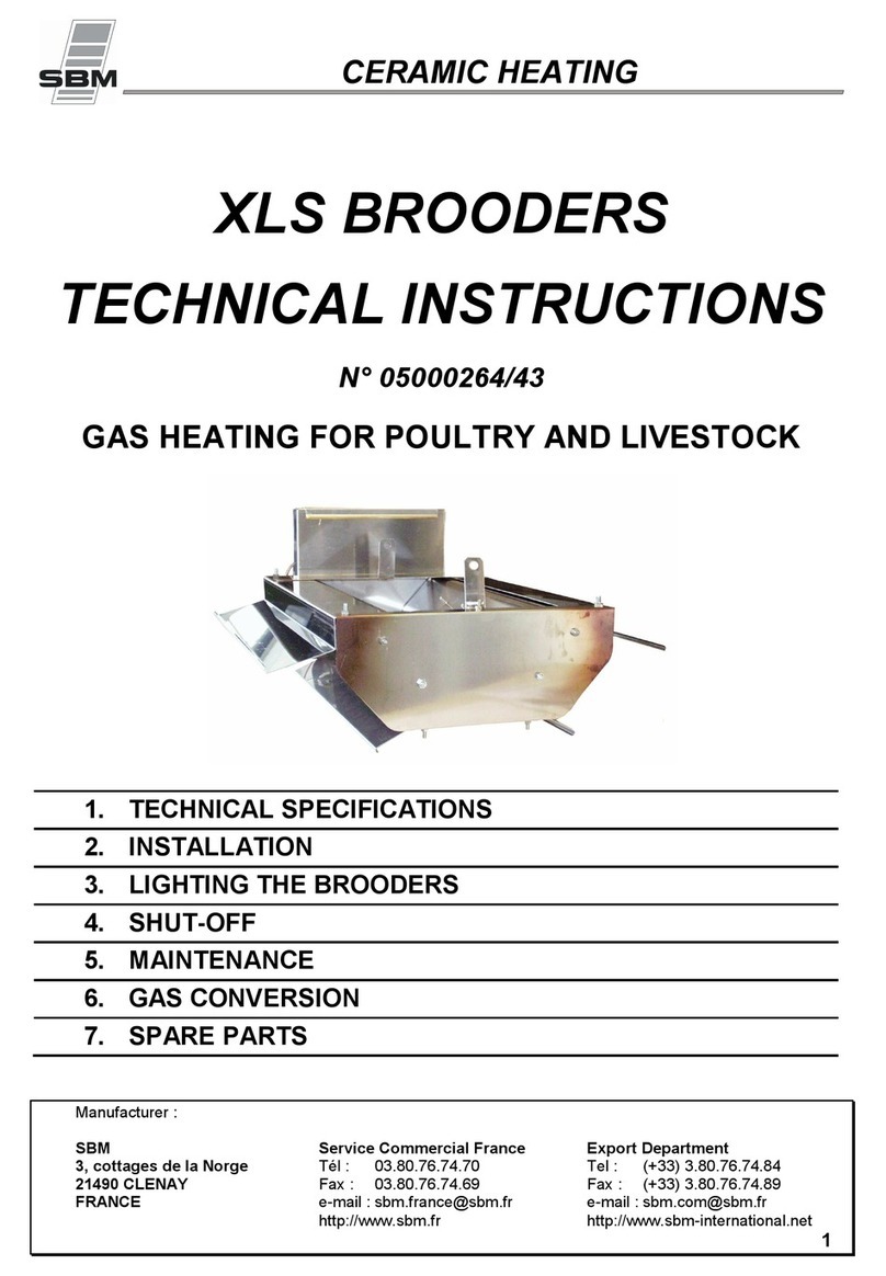 SBM 216 XLS Technical instructions