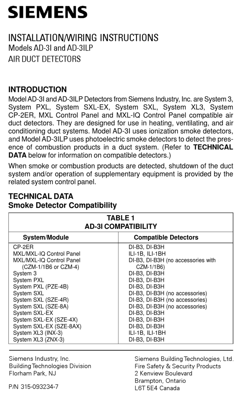 Siemens AD-3I User manual