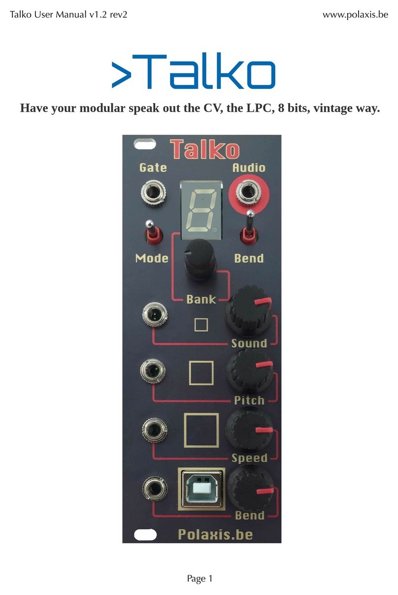 Polaxis Talko user manual