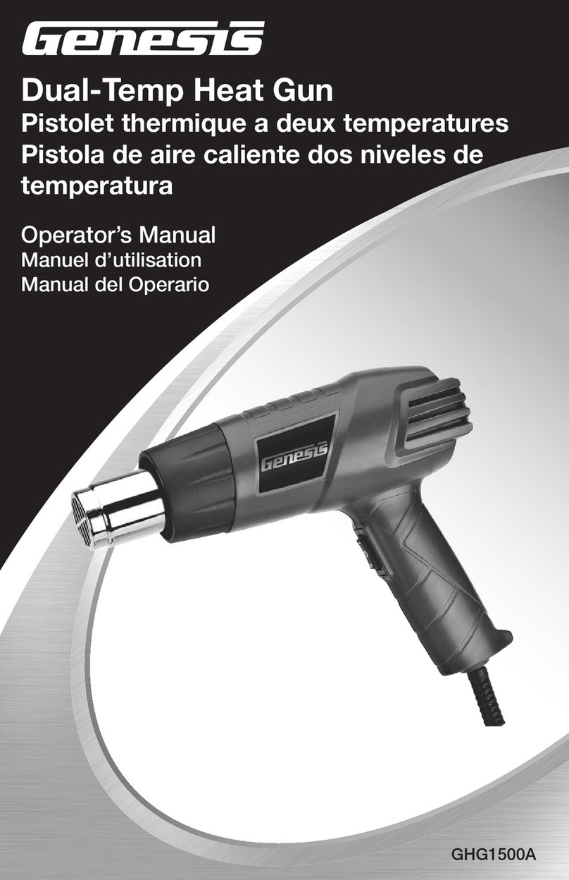 Genesis GHG1500A User manual