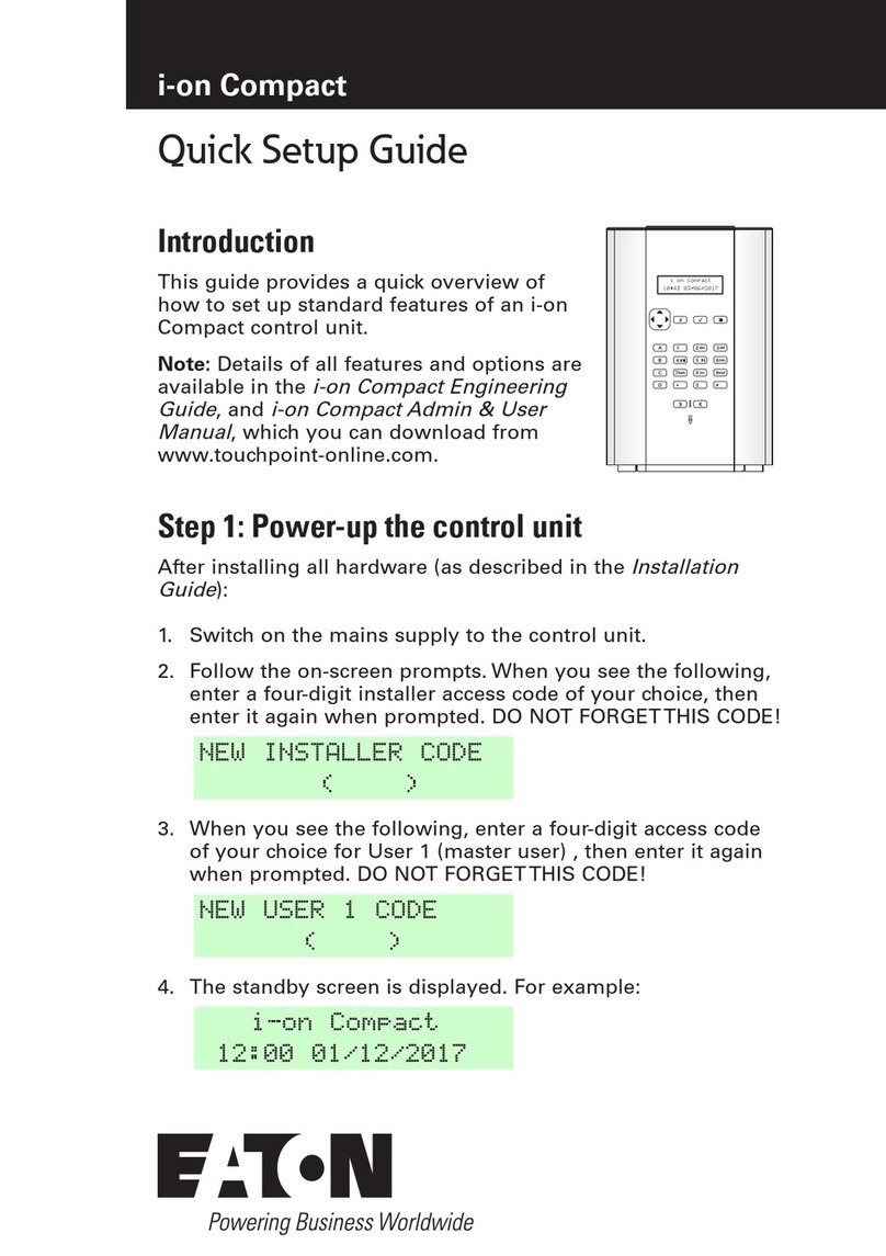 Eaton i-on Compact User manual
