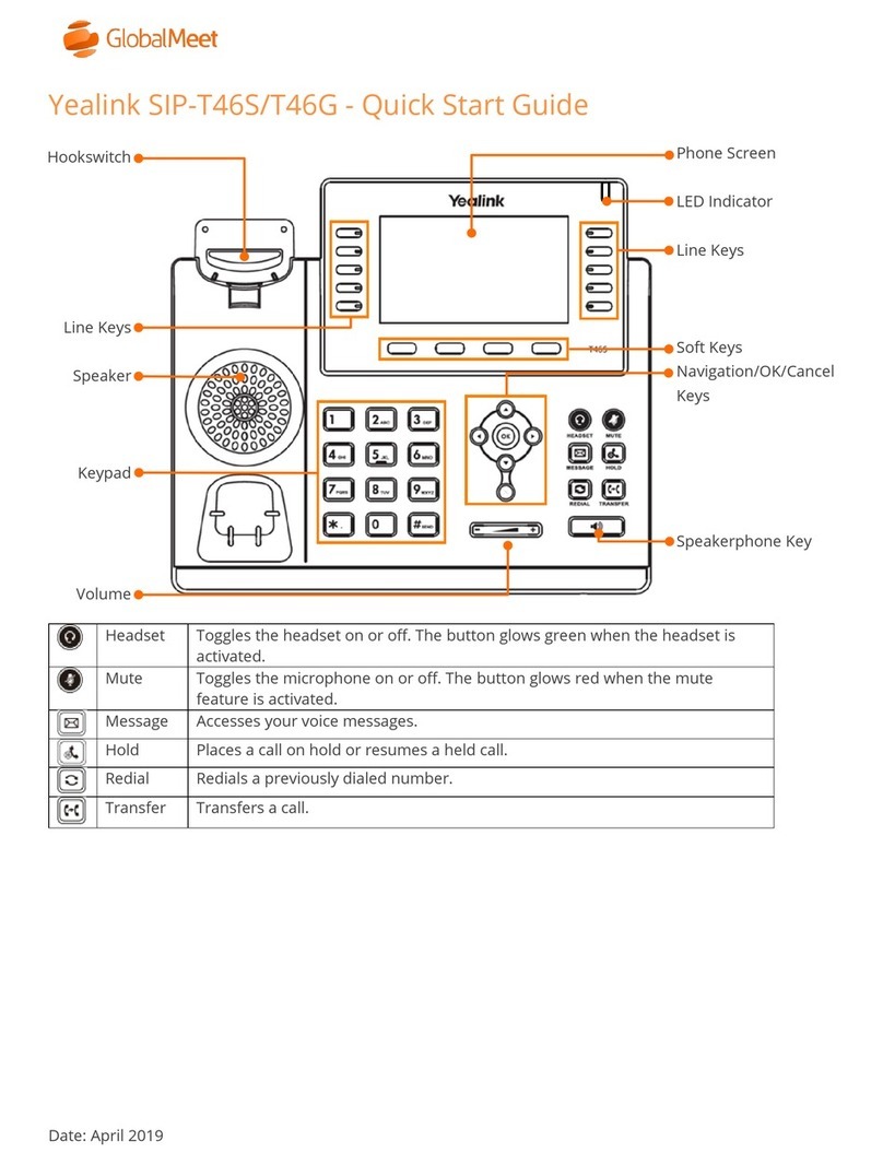 Yealink SIP-T46S quick start guide