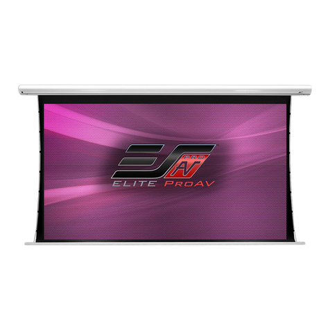 Elite Screens Saker Tab-Tension Series user guide