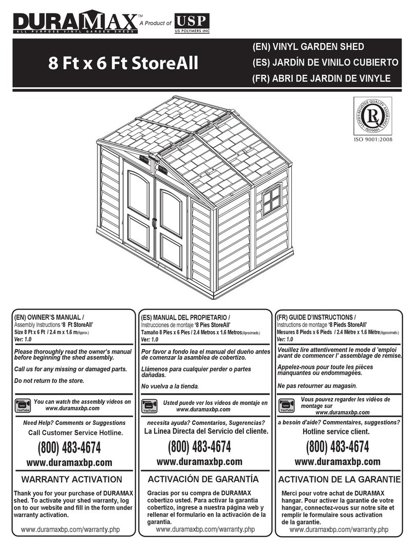 Dura-Max StoreAll User manual