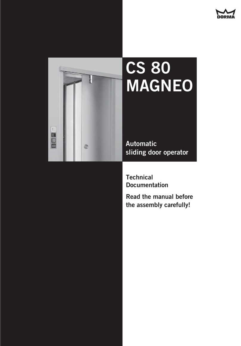 Dorma CS 80 MAGNEO Guide