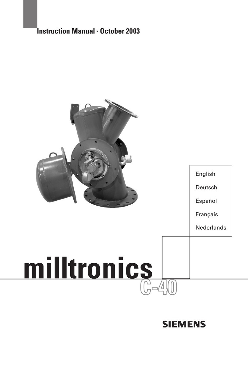 Siemens Milltronics C-40 User manual