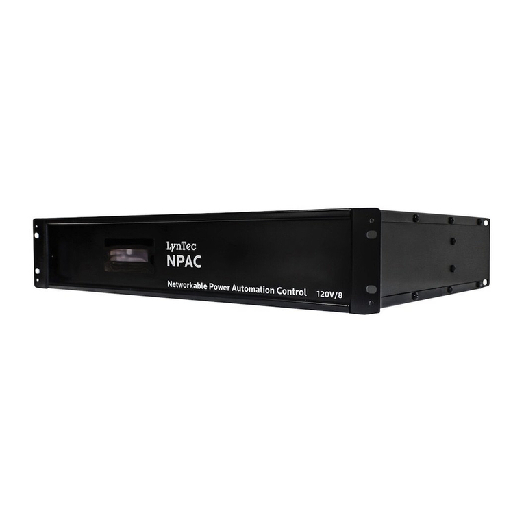 LynTec NPAC Instruction bulletin