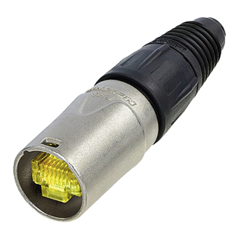 NEUTRIK etherCON NE8MX-B-1 User manual NEUTRIK etherCON NE8MX-B-1 User manual