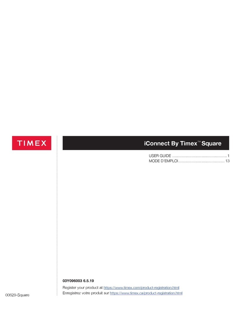 Timex iConnect Square M03Z User manual