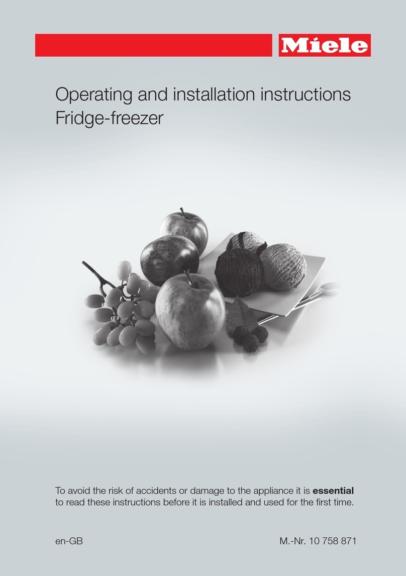 Miele KFN 15842 D edt/cs Operating and installation instructions