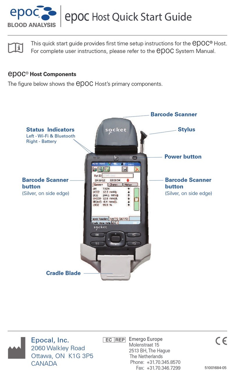 Epocal Epoc Host quick start guide