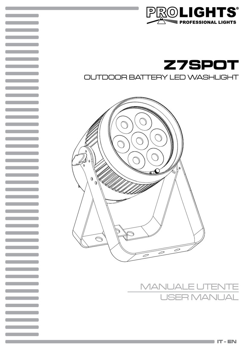 ProLights Z7SPOT user manual