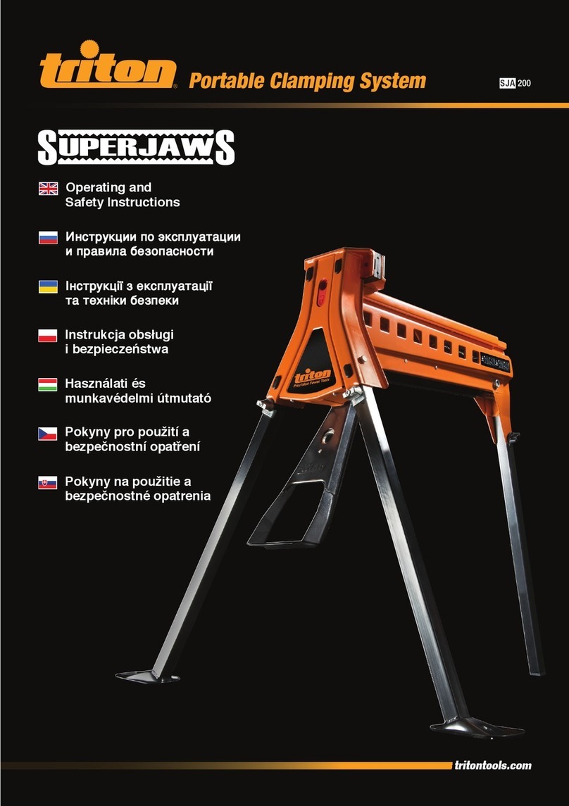 Triton SuperJaws SJA200 Quick guide Triton SuperJaws SJA200 Quick guide