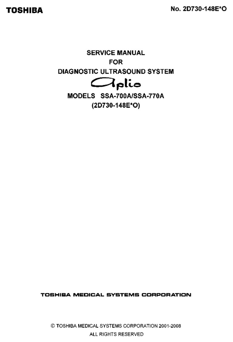 Toshiba Aplio SSA-770A Service manual