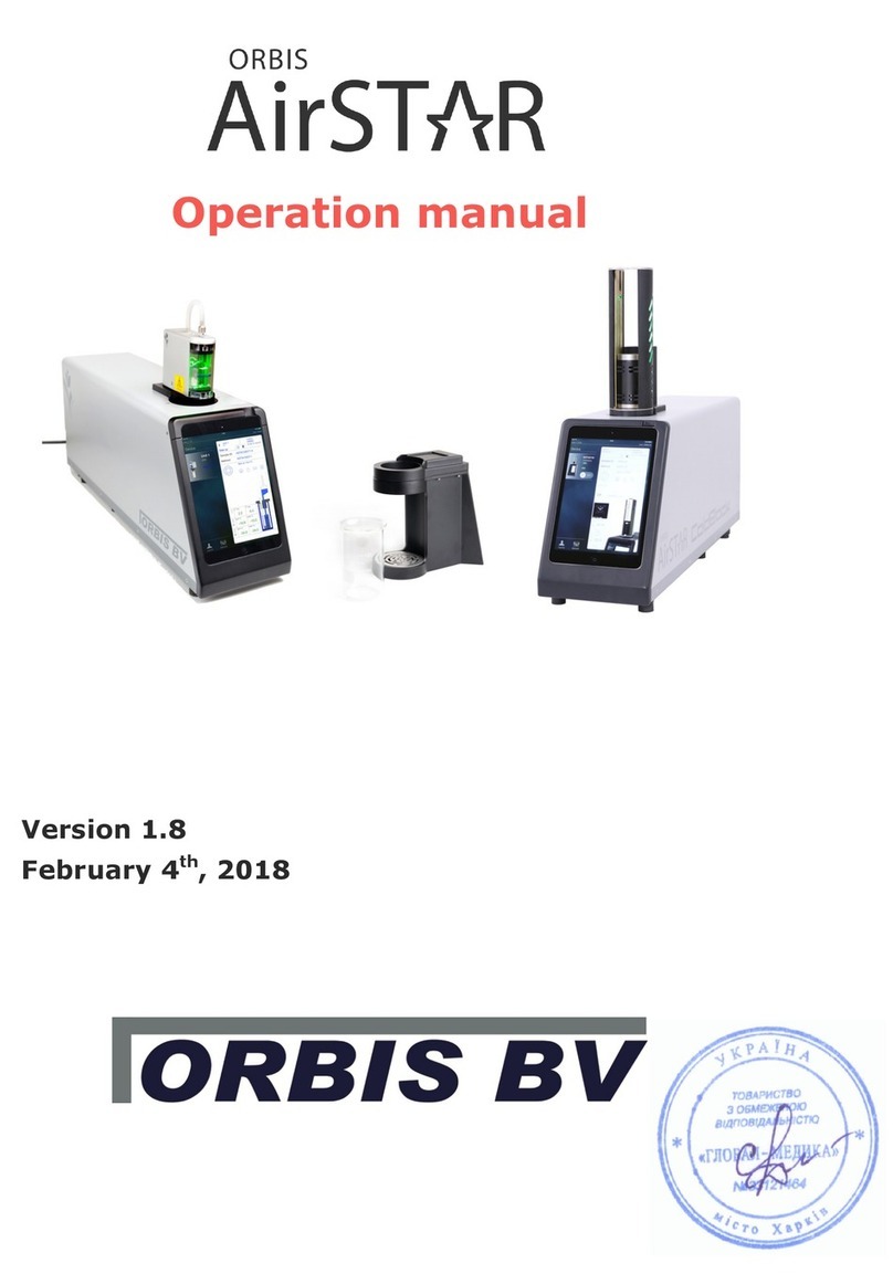 Orbis AirSTAR Operation manual