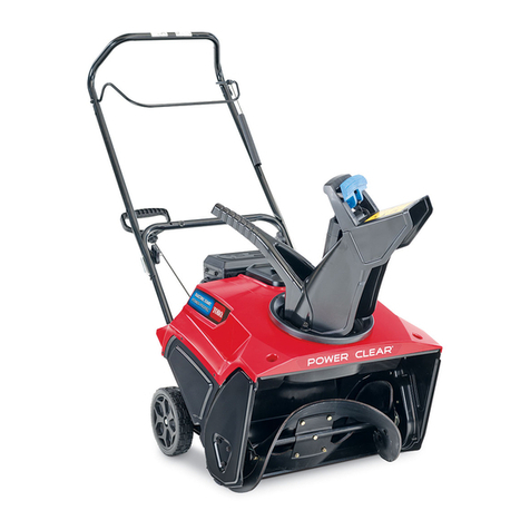 Toro Power Clear 721 R User manual