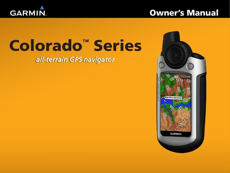 Garmin Colorado Series owner's manual