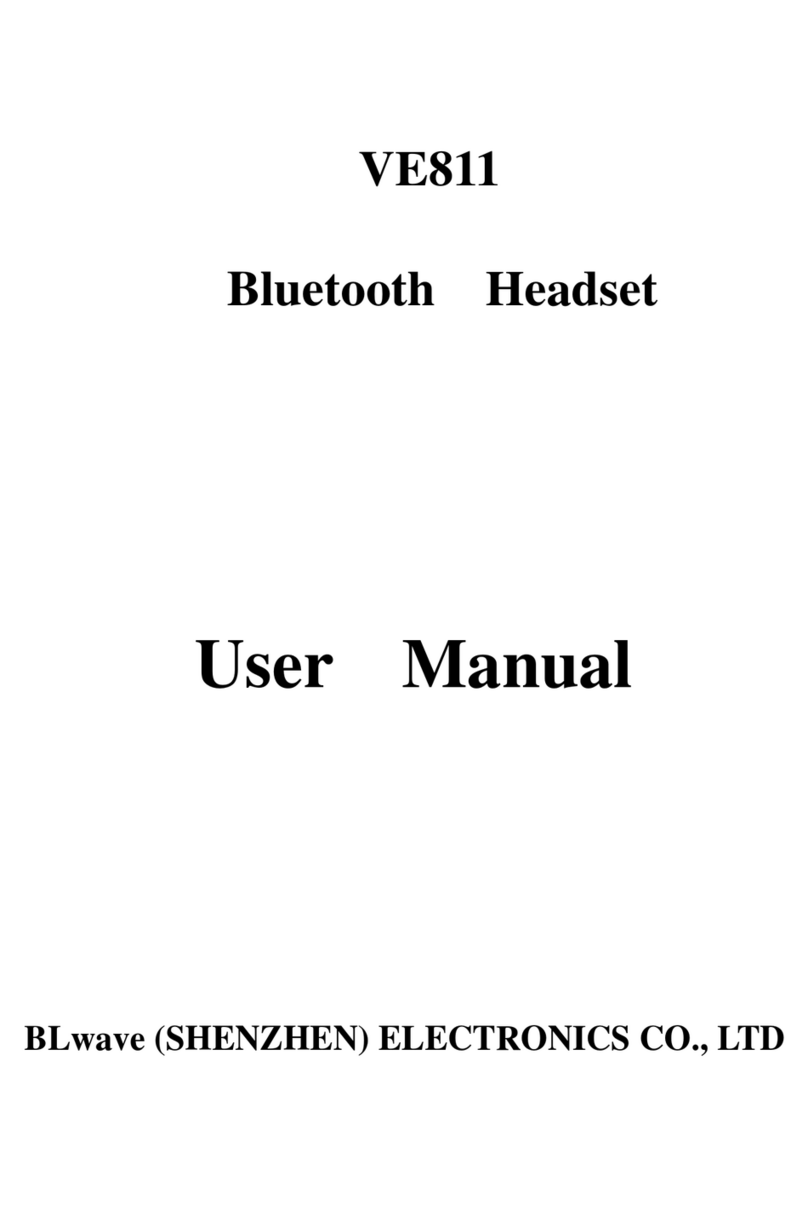 BLwave VE811 User manual