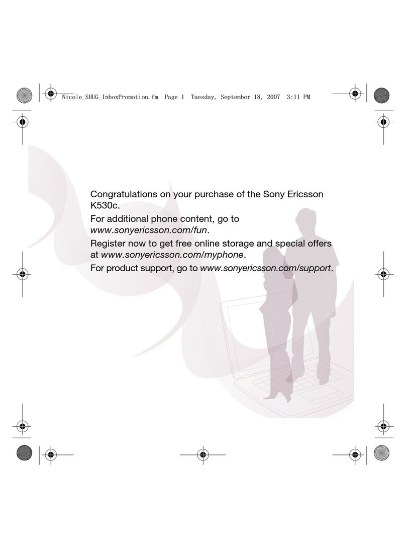 Sony Ericsson K530c User manual
