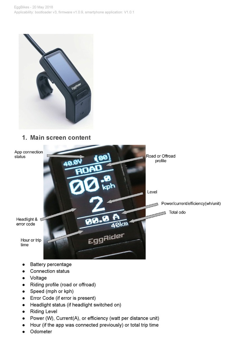 EggBikes EggRider V2 quick start guide